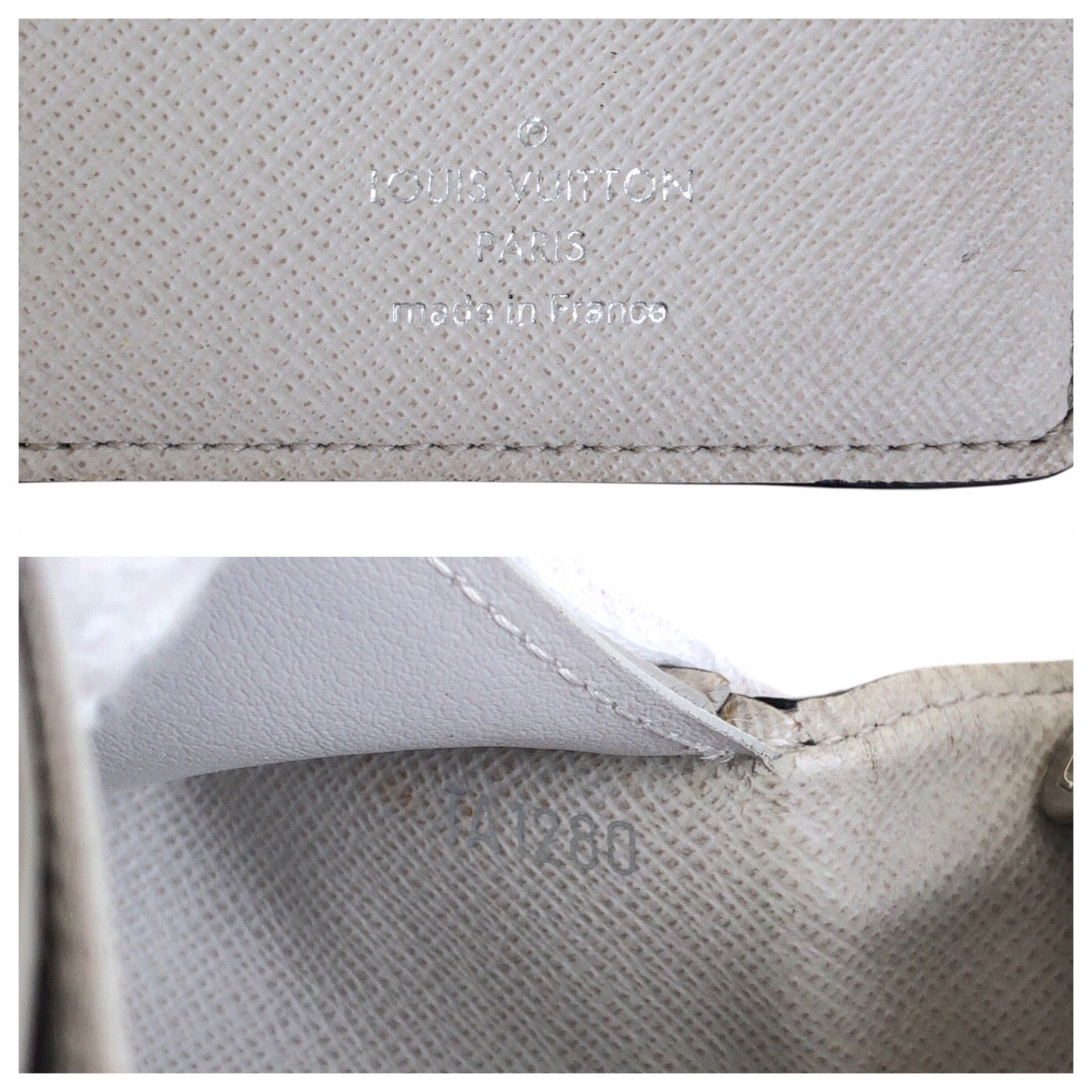 17645
LOUIS VUITTON ルイヴィトン タイガラマ ポルトフォイユ ブラザ アンタークティカ ホワイト シルバー金具 PVC / レザー M30298 長財布 ロングウォレット  メンズ