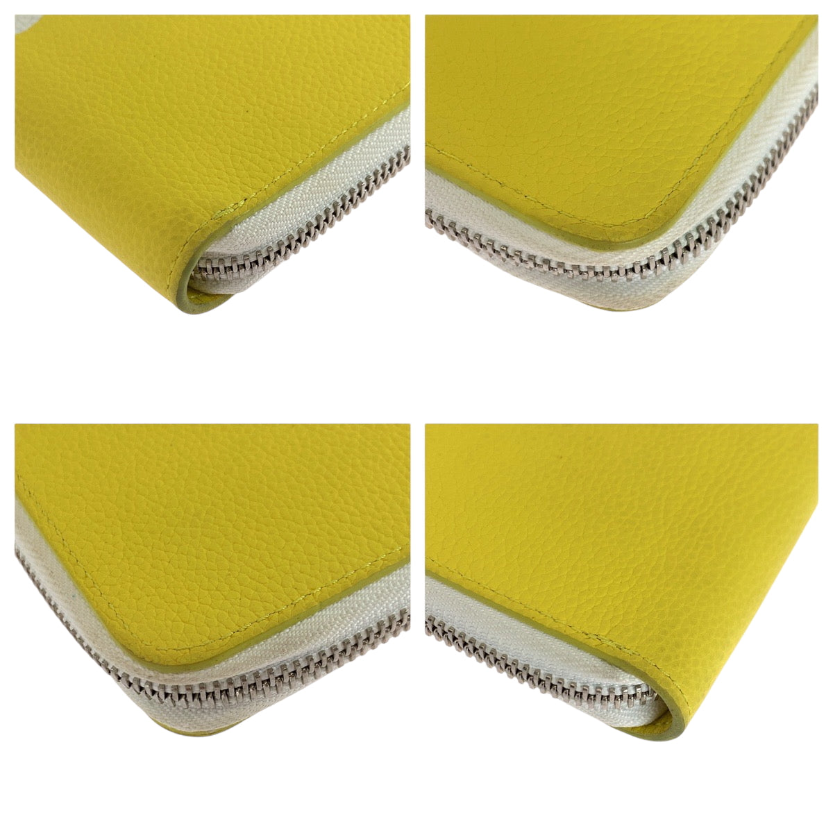 17655
LOUIS VUITTON ルイヴィトン エブリデイLV ジッピーウォレット ヴェルティカル イエロー ホワイト シルバー金具 レザー M80852 長財布 ラウンドファスナー  メンズ ABP50