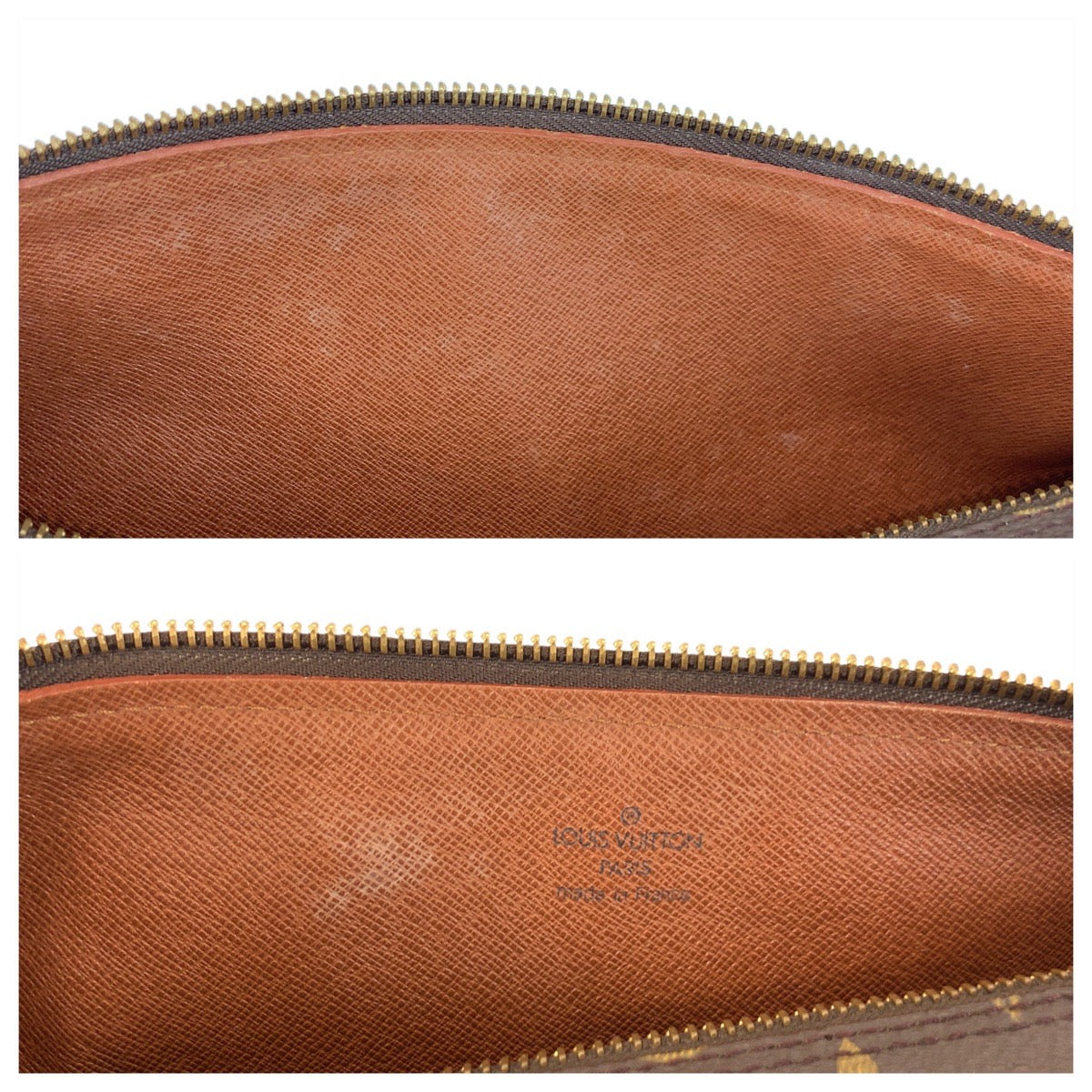 17660
LOUIS VUITTON ルイヴィトン モノグラム パピヨン30 ブラウン ゴールド金具 PVC / レザー M51365 ハンドバッグ  レディース ABP45