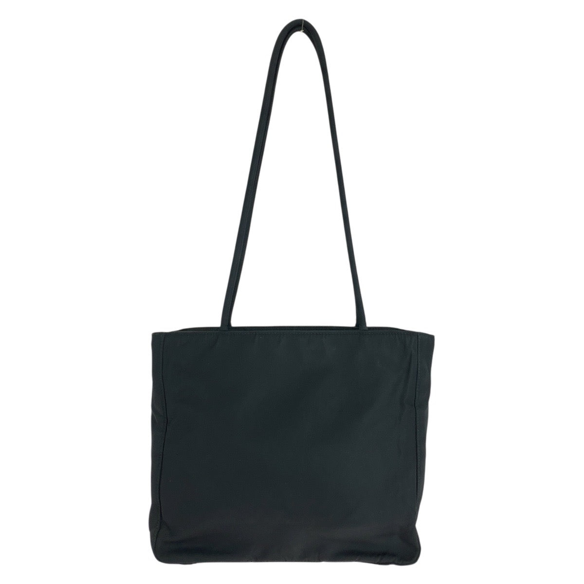 17668
PRADA プラダ テスート 三角ロゴプレート ブラック 黒 シルバー金具 ナイロン トートバッグ ショルダーバッグ  レディース ABP32