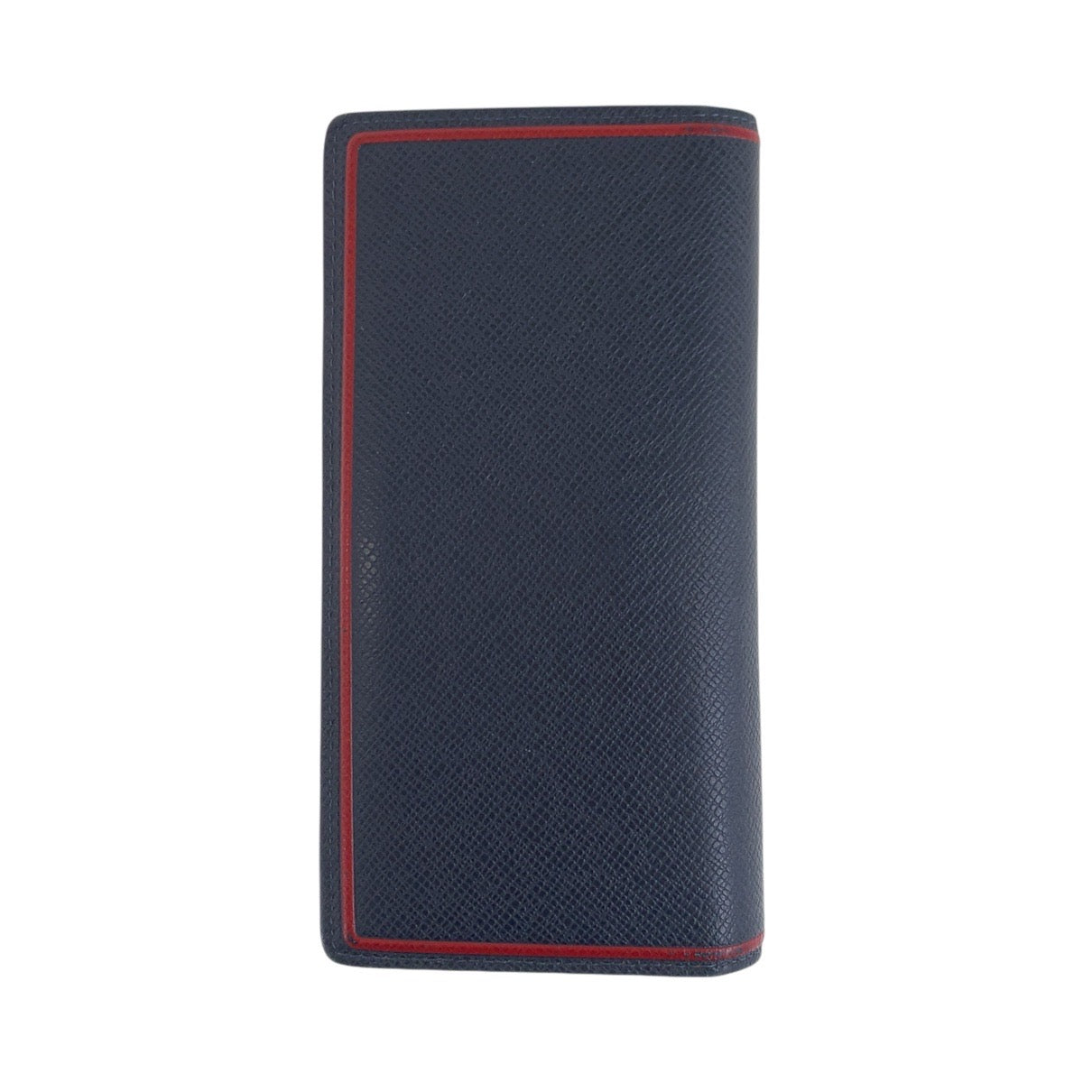 17670
LOUIS VUITTON ルイヴィトン タイガ ポルトフォイユ ブラザ ブルーマリーヌ ネイビー レッド シルバー金具 レザー M63434 長財布 ロングウォレット メンズ ABP28
