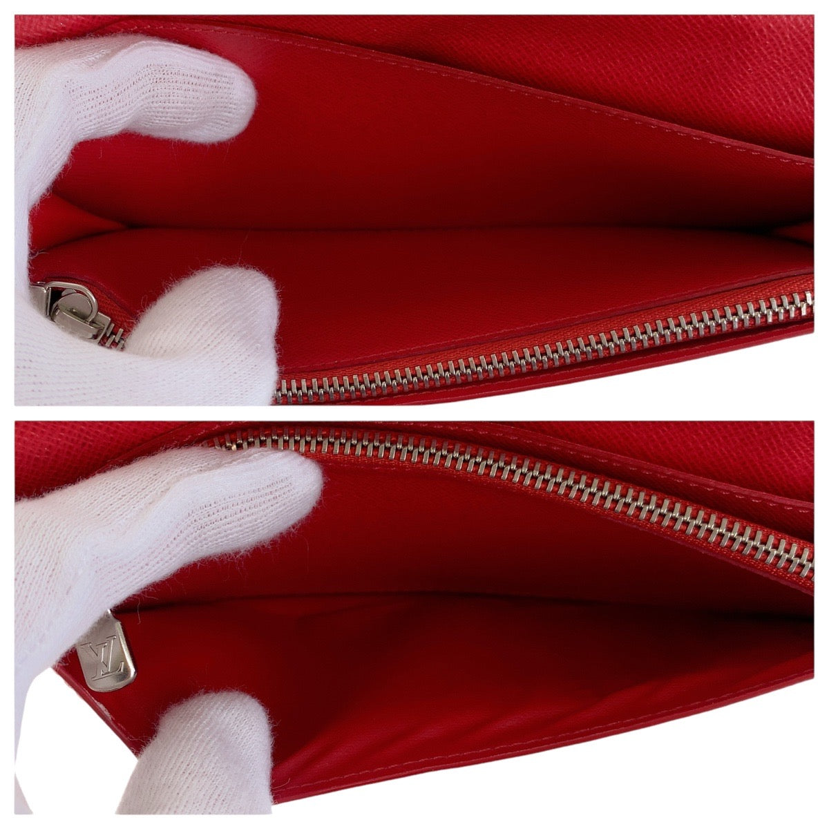 17670
LOUIS VUITTON ルイヴィトン タイガ ポルトフォイユ ブラザ ブルーマリーヌ ネイビー レッド シルバー金具 レザー M63434 長財布 ロングウォレット メンズ ABP28