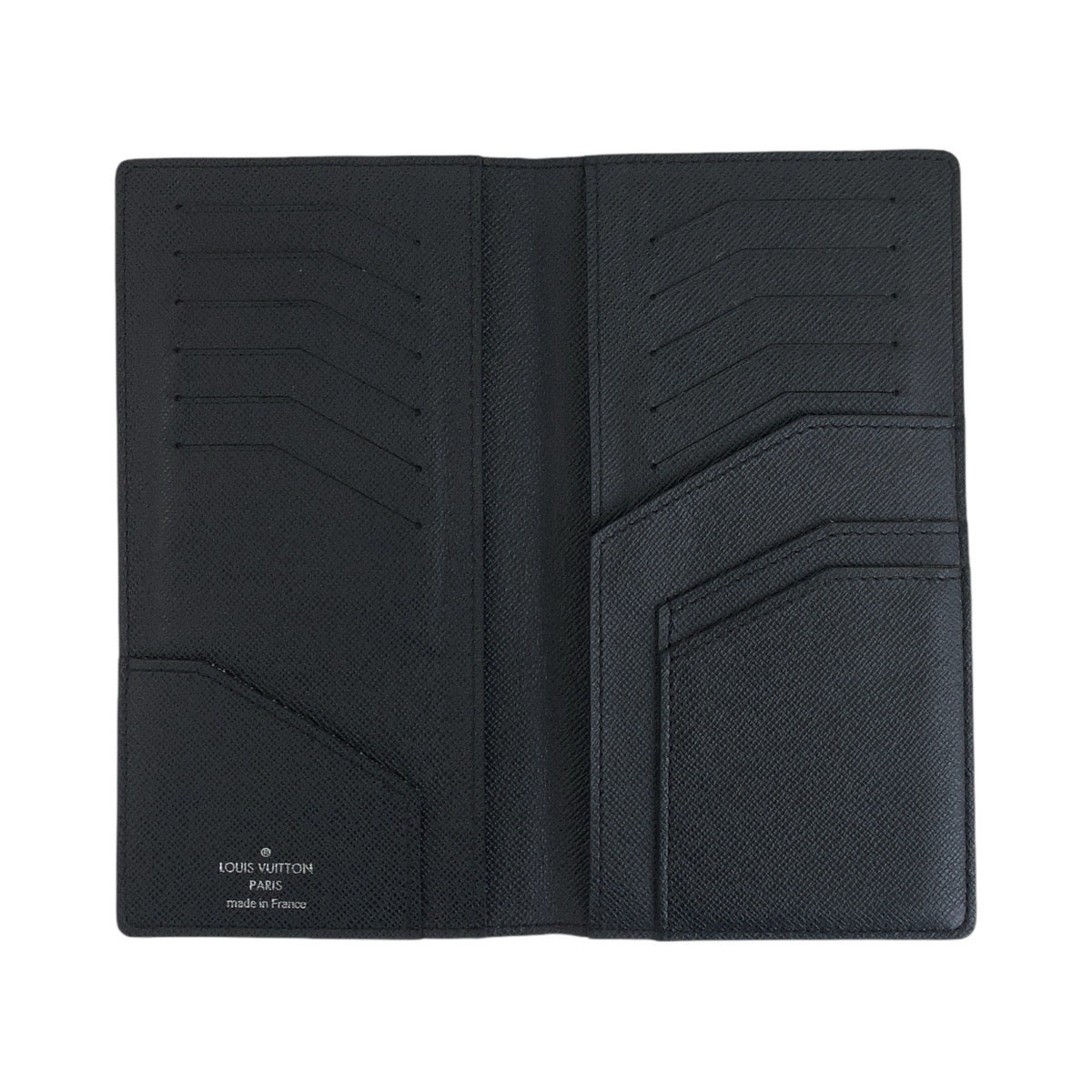 17679
LOUIS VUITTON ルイヴィトン タイガ ポルトフォイユ ロン ボレアル ブラック 黒 レザー M32607 長財布 札入れ  メンズ