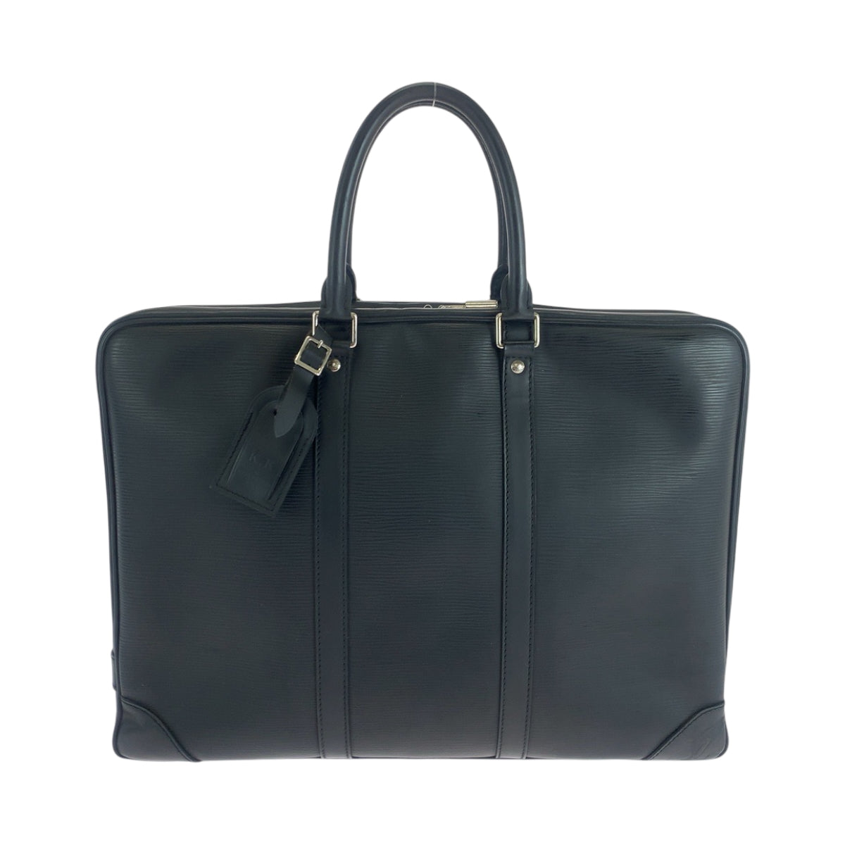 17695
LOUIS VUITTON ルイヴィトン エピ ポルトドキュマン ヴォワヤージュ ノワール ブラック 黒 シルバー金具 エピレザー M54472  ビジネスバッグ ハンドバッグ  メンズ ABP62