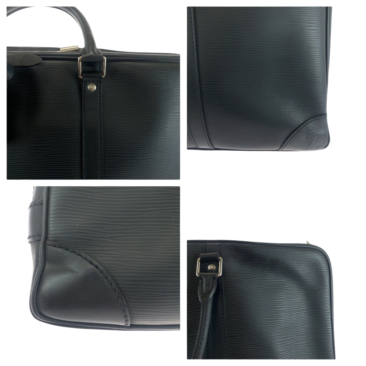 17695
LOUIS VUITTON ルイヴィトン エピ ポルトドキュマン ヴォワヤージュ ノワール ブラック 黒 シルバー金具 エピレザー M54472  ビジネスバッグ ハンドバッグ  メンズ ABP62