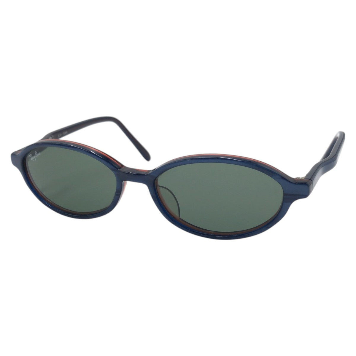 17697
Ray-Ban レイバン ブルー ブラウン プラスチック W3317 サングラス 男女兼用 オーバル  メンズ A15
