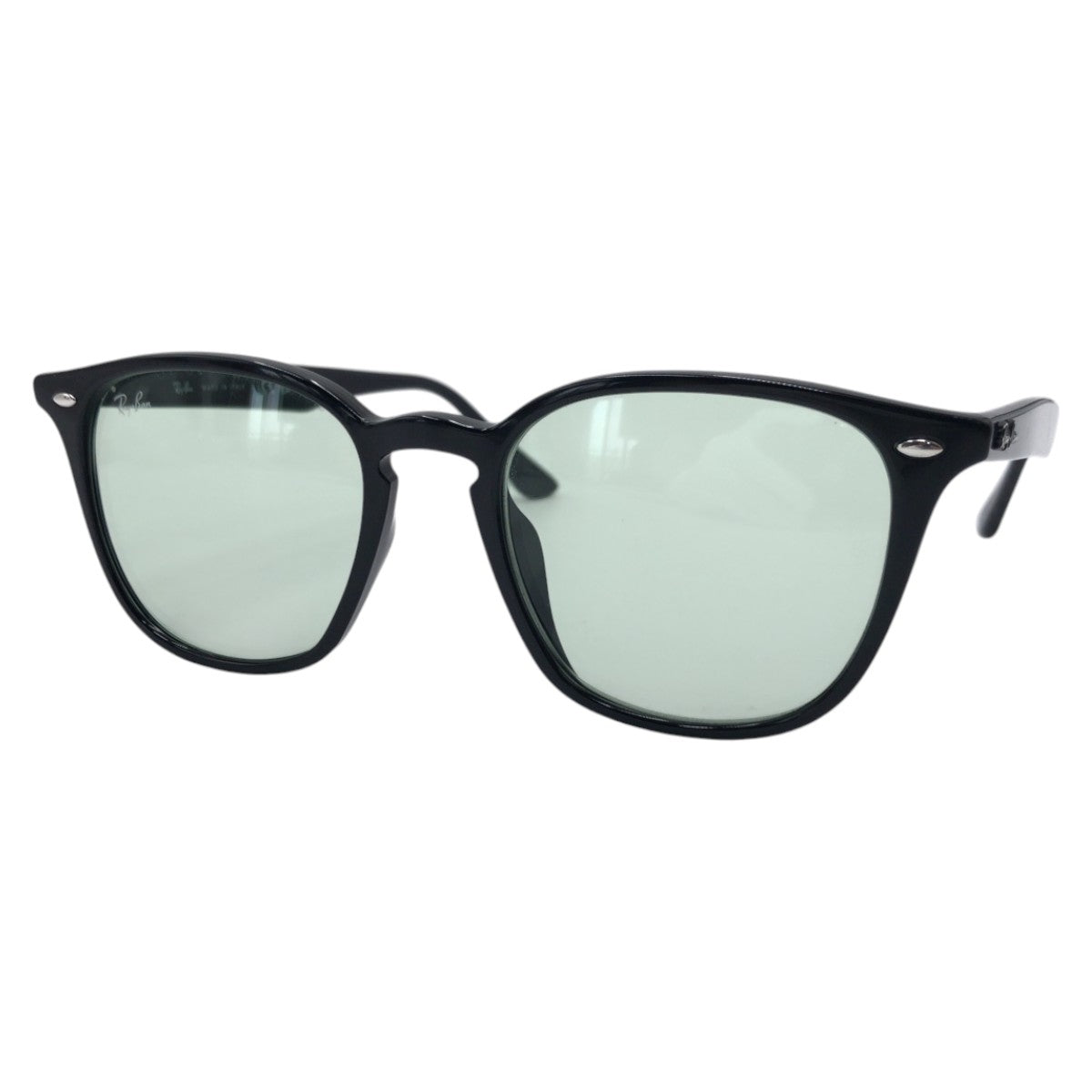17701
Ray-Ban レイバン ブラック 黒 グリーン プラスチック RB4258 F 52□20 150 1N サングラス 男女兼用 ウェリントン  メンズ