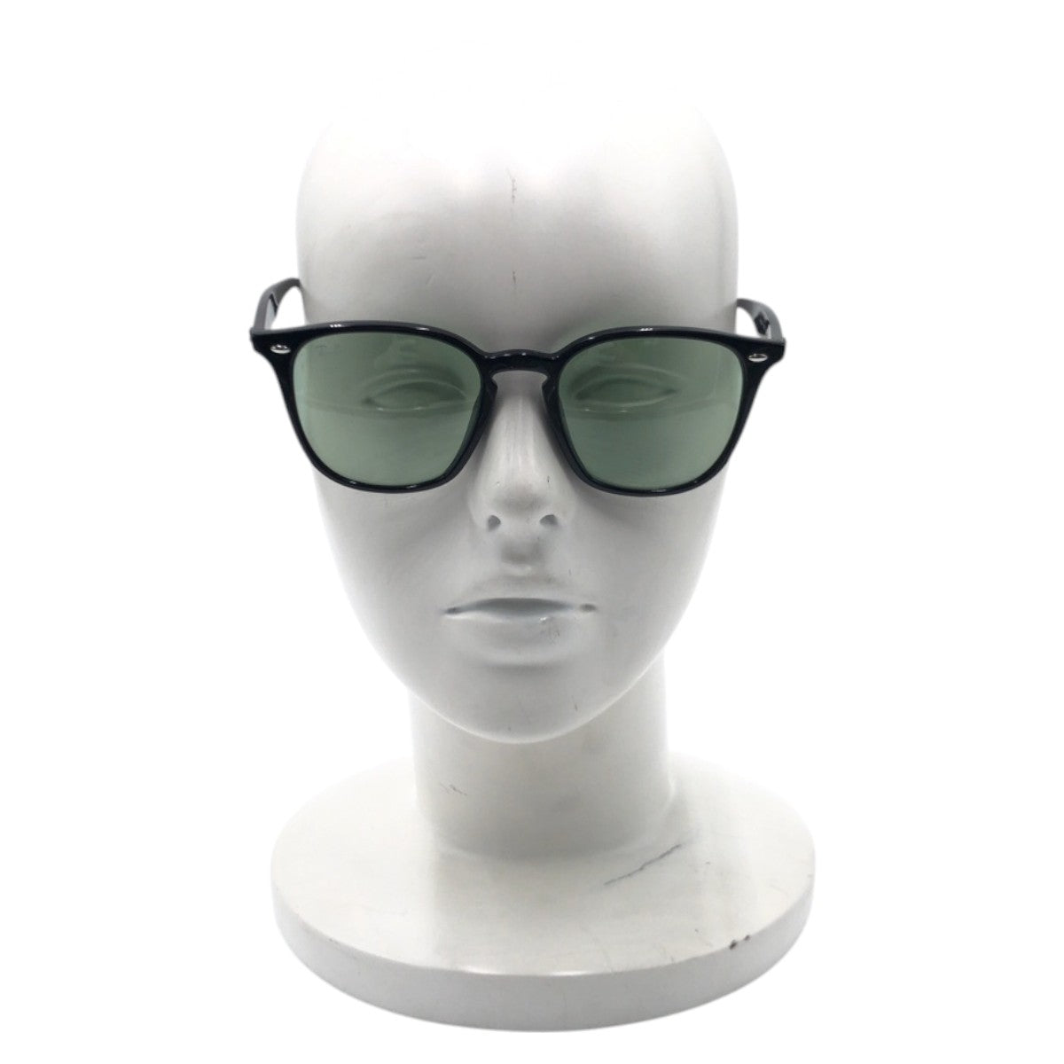 17701
Ray-Ban レイバン ブラック 黒 グリーン プラスチック RB4258 F 52□20 150 1N サングラス 男女兼用 ウェリントン  メンズ