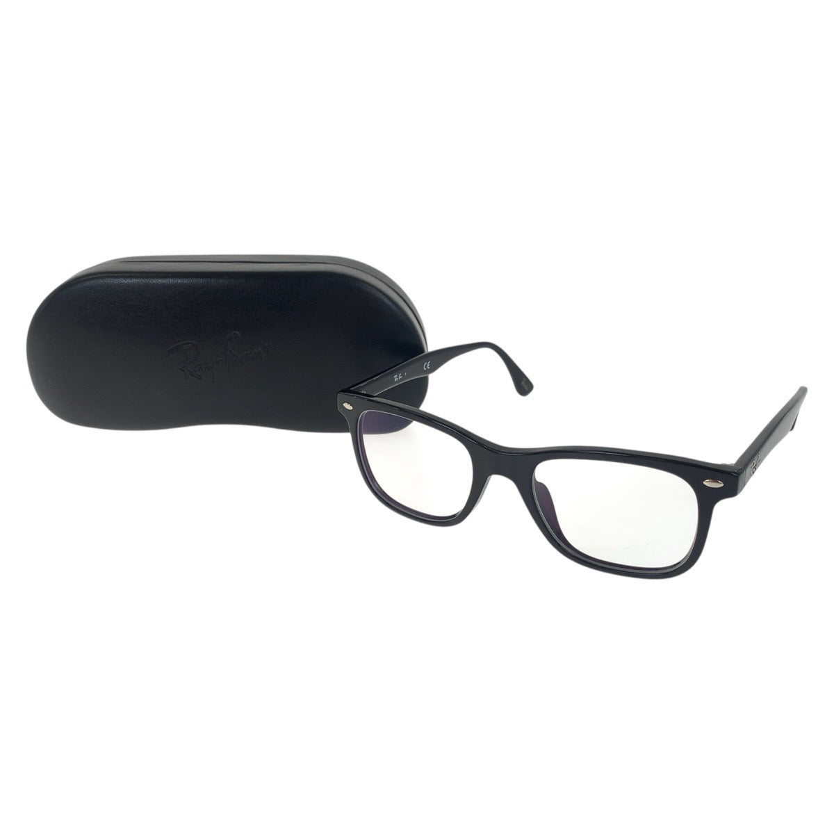 17702
Ray-Ban レイバン ウェイファーラー ブラック 黒 シルバー金具 プラスチック RB 5248A 2000 49◻︎19 140  メガネ メガネフレーム 男女兼用  メンズ ABP
