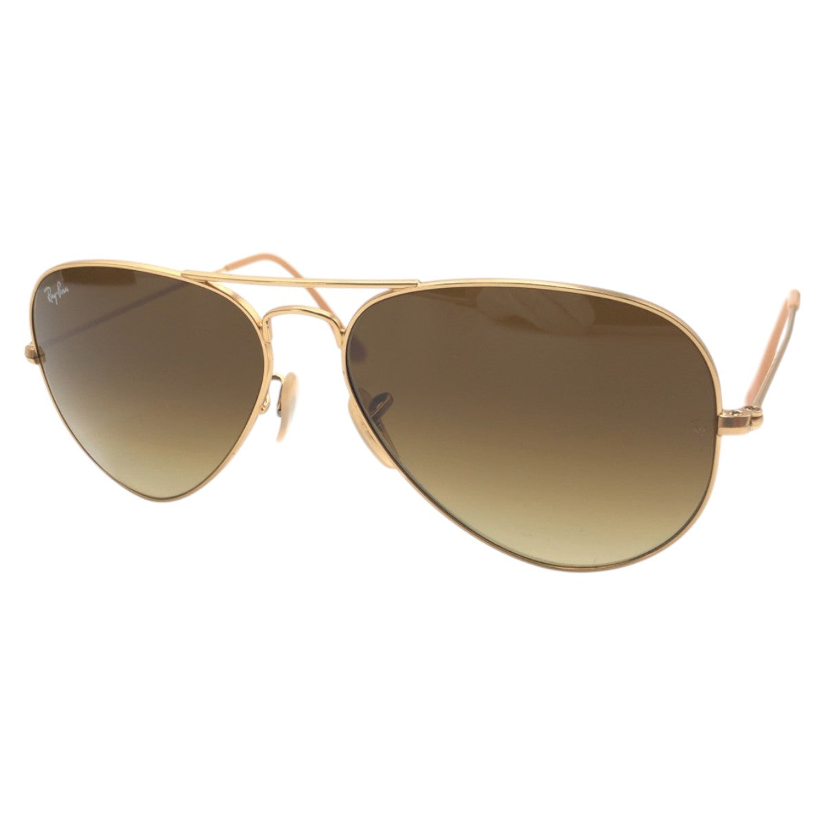 17703
Ray-Ban レイバン アビエーター ゴールド ブラウン メタル RB3025 58□14 3N サングラス 男女兼用 ティアドロップ  メンズ AB12
