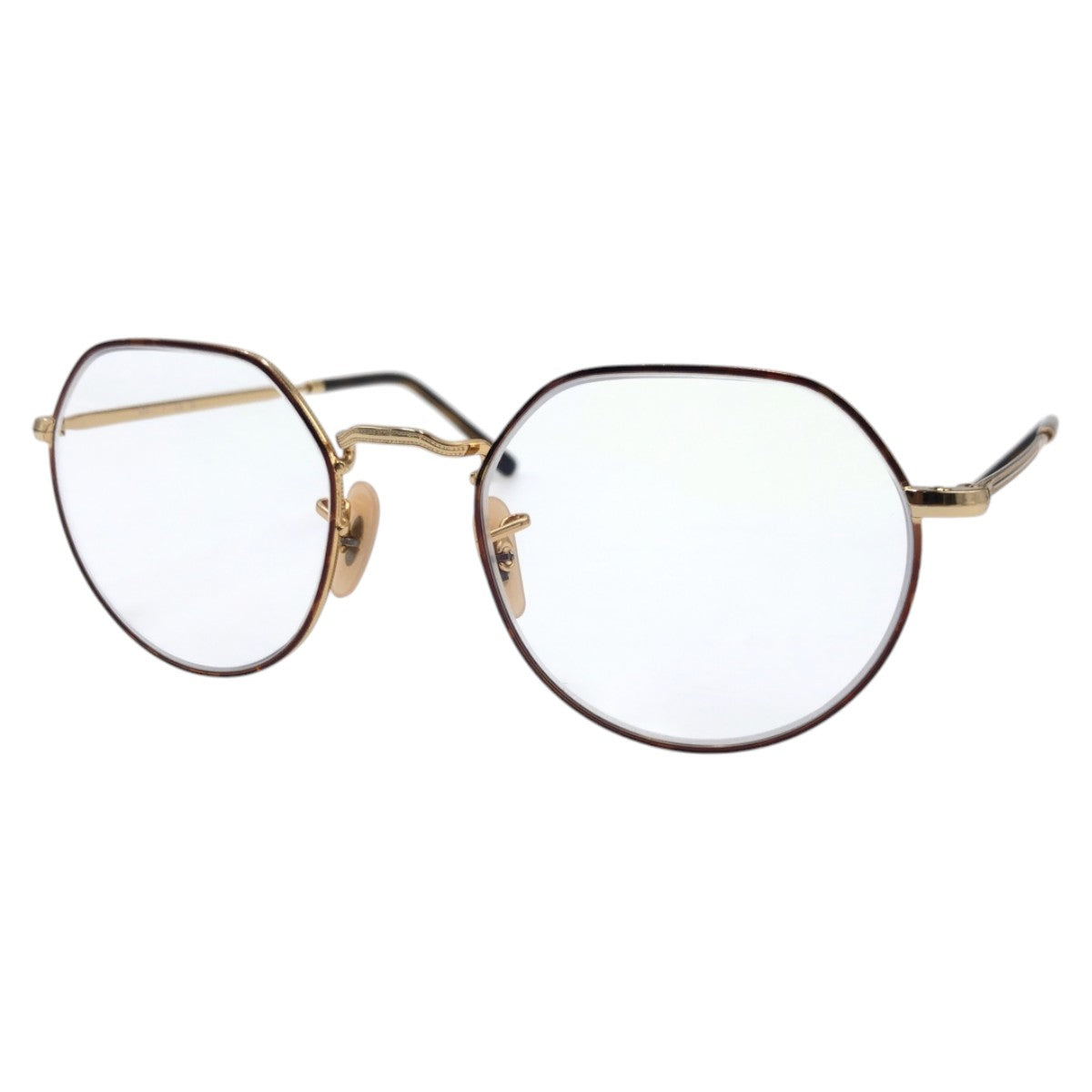 17705
Ray-Ban レイバン ジャック ゴールド メタル RB6465 51□20 140 メガネ 男女兼用  レディース