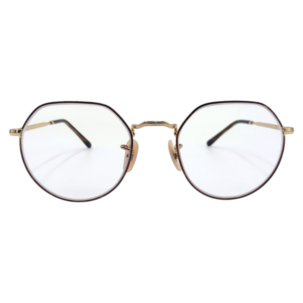 17705
Ray-Ban レイバン ジャック ゴールド メタル RB6465 51□20 140 メガネ 男女兼用  レディース