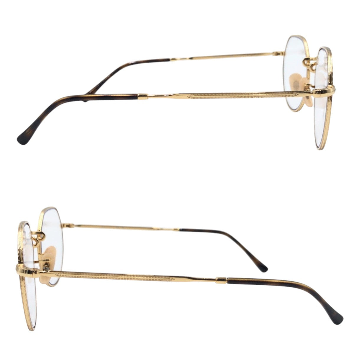17705
Ray-Ban レイバン ジャック ゴールド メタル RB6465 51□20 140 メガネ 男女兼用  レディース