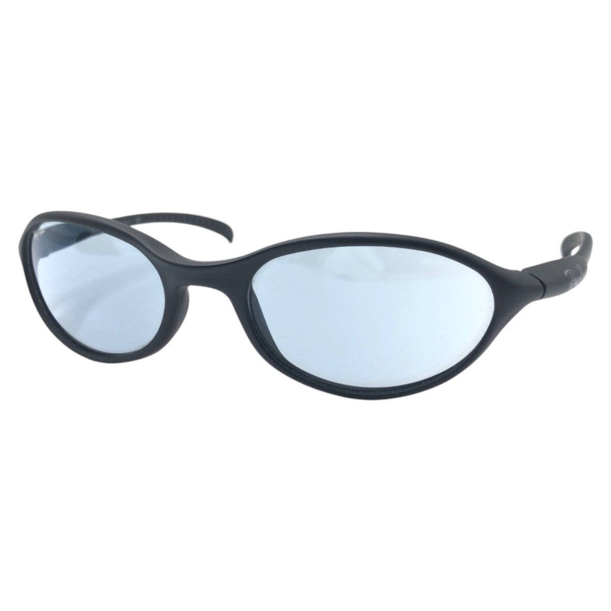 17706
Ray-Ban レイバン CUTTERS ブラック 黒 ブルー プラスチック RB2045 サングラス 男女兼用 オーバル  メンズ ABP9