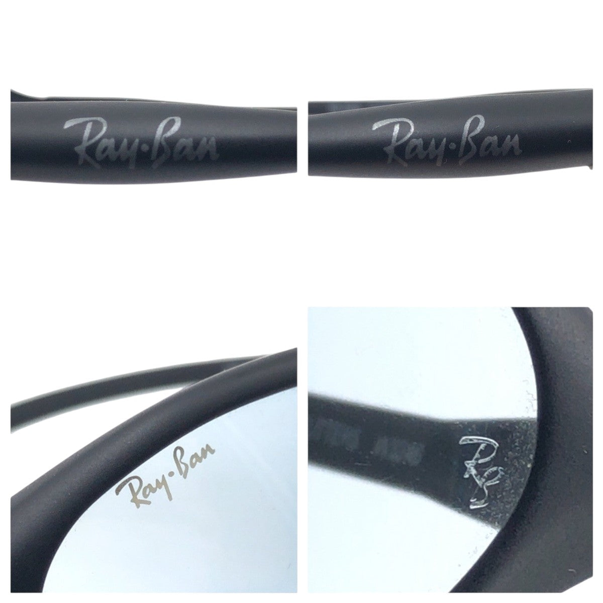 17706
Ray-Ban レイバン CUTTERS ブラック 黒 ブルー プラスチック RB2045 サングラス 男女兼用 オーバル  メンズ ABP9