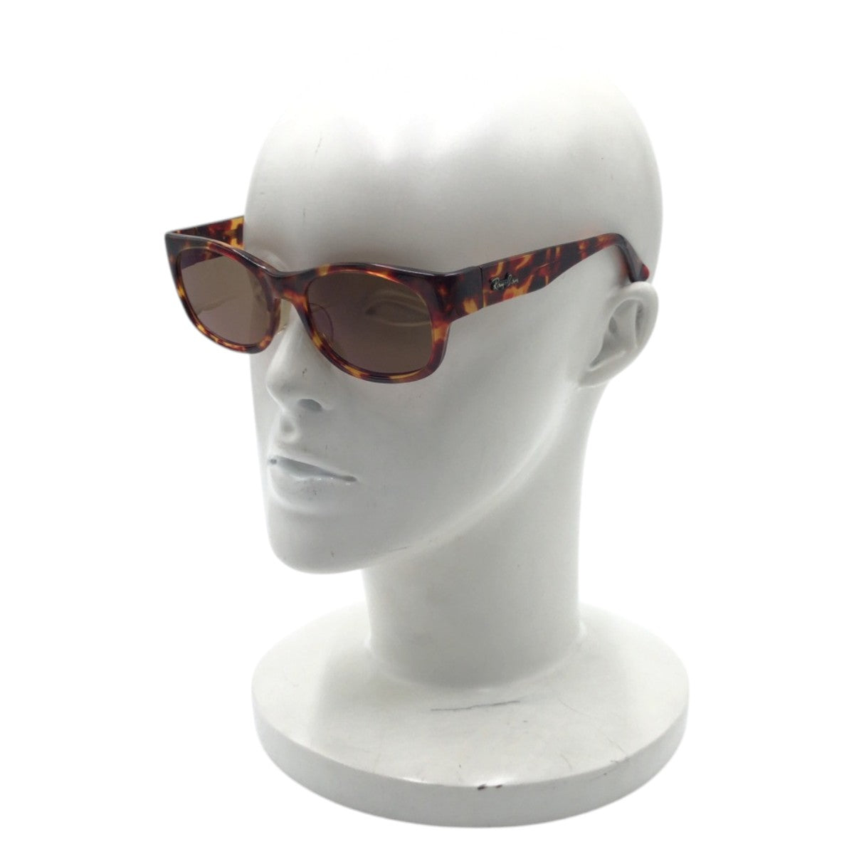 17707
Ray-Ban レイバン ヴィンテージ B&L RAY-BAN U.S.A BOHEMIAN ブラウン プラスチック サングラス 男女兼用 ウェリントン  メンズ ABP9