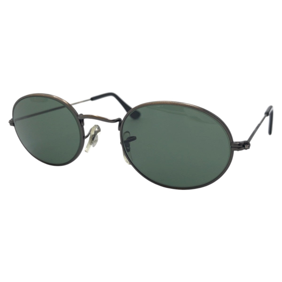 17710
Ray-Ban レイバン ヴィンテージ B&L RAY-BAN U.S.A ブラック 黒 グリーン メタル W0969 サングラス 男女兼用 オーバル  メンズ ABP19