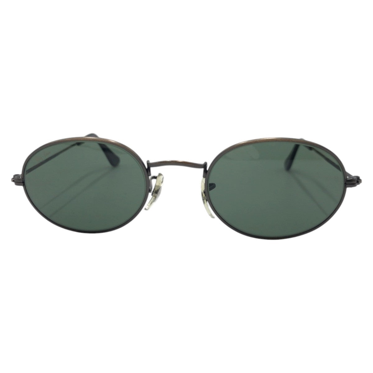 17710
Ray-Ban レイバン ヴィンテージ B&L RAY-BAN U.S.A ブラック 黒 グリーン メタル W0969 サングラス 男女兼用 オーバル  メンズ ABP19