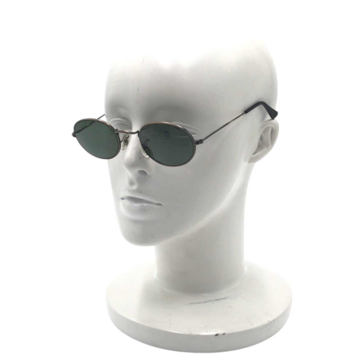 17710
Ray-Ban レイバン ヴィンテージ B&L RAY-BAN U.S.A ブラック 黒 グリーン メタル W0969 サングラス 男女兼用 オーバル  メンズ ABP19
