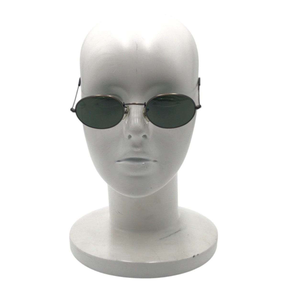 17710
Ray-Ban レイバン ヴィンテージ B&L RAY-BAN U.S.A ブラック 黒 グリーン メタル W0969 サングラス 男女兼用 オーバル  メンズ ABP19
