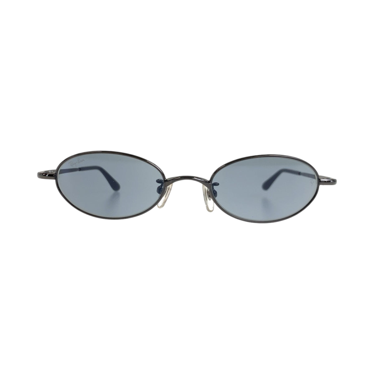 17711
Ray-Ban レイバン ブルー ブラック チタン RB3150 004/46 サングラス オーバル  メンズ A14
