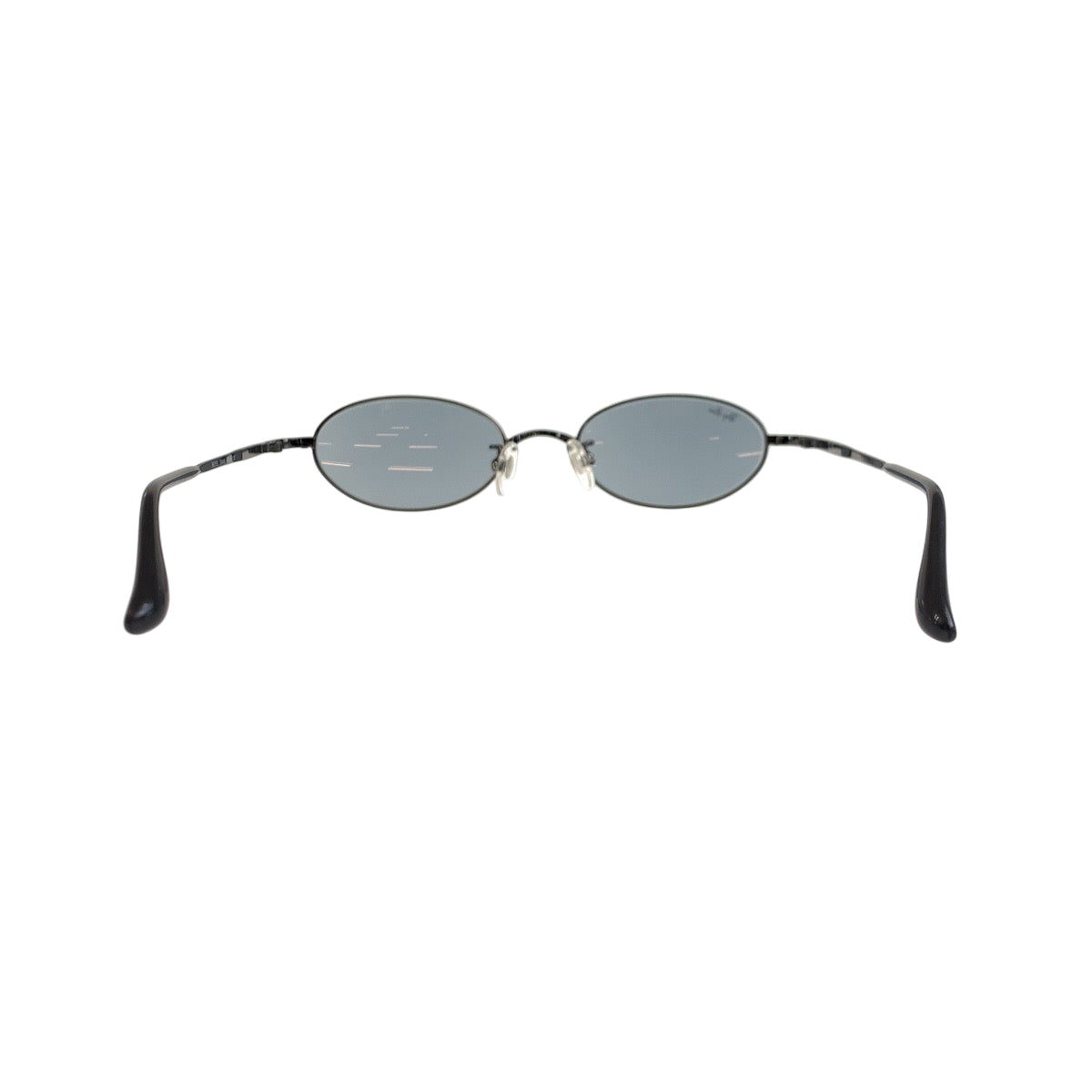 17711
Ray-Ban レイバン ブルー ブラック チタン RB3150 004/46 サングラス オーバル  メンズ A14