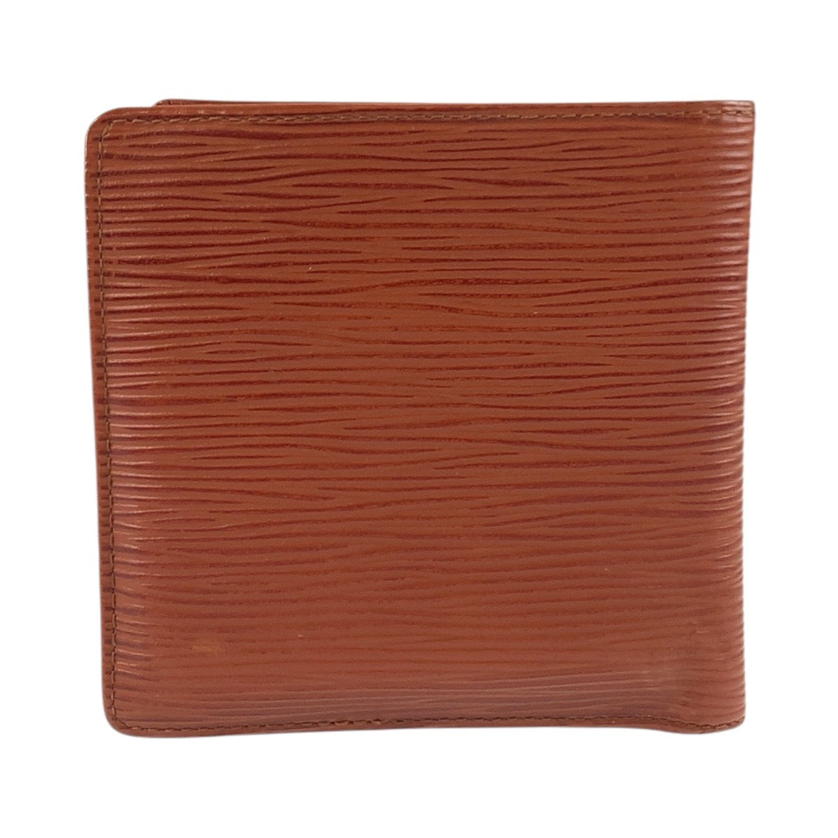 17713
LOUIS VUITTON ルイヴィトン エピ ポルト ビエ カルト クレディ モネ ブラウン レザー M63543 折財布 コンパクトウォレット  メンズ