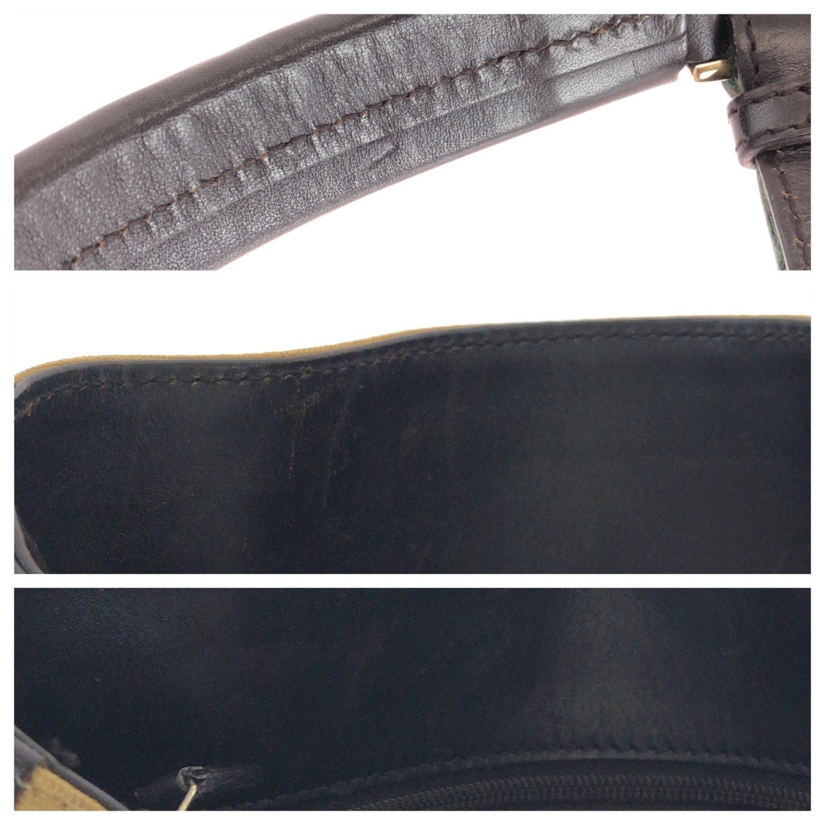 17728
GUCCI グッチ シェリーライン ベージュ キャメル ゴールド金具 キャンバス / レザー 001.4286 ショルダーバッグ ポシェット  レディース AB36