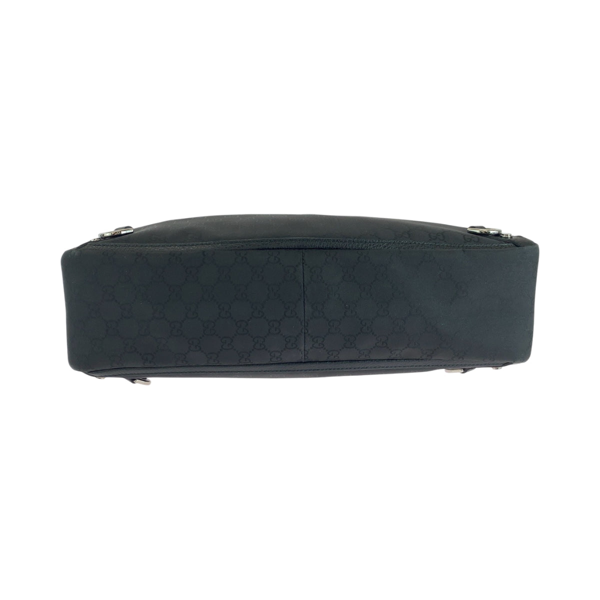 17729
GUCCI グッチ アビー ブラック 黒 シルバー金具 ナイロン 293580 トートバッグ ショルダーバッグ  レディース A62