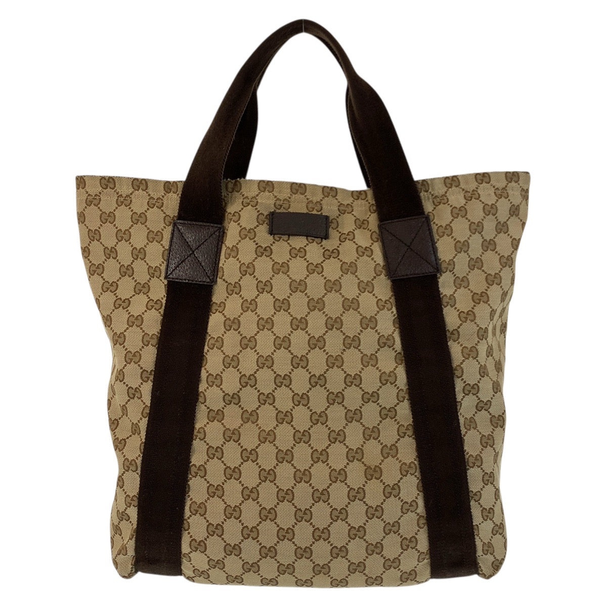 17731
GUCCI グッチ ベージュ ブラウン GGキャンバス 189669 トートバッグ ショルダーバッグ  レディース
