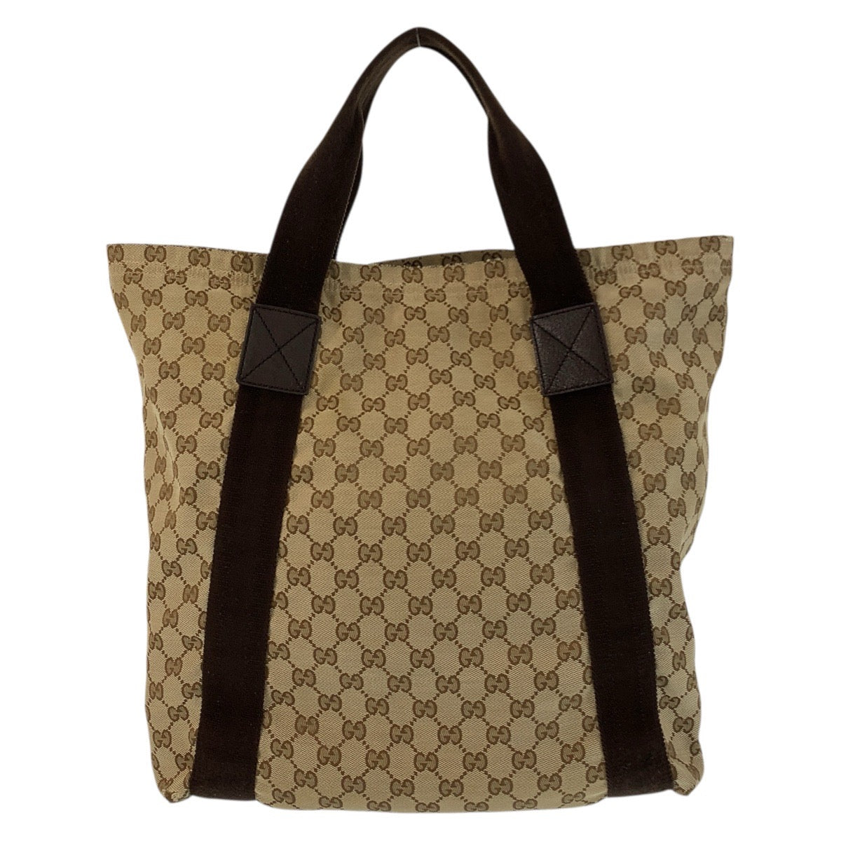 17731
GUCCI グッチ ベージュ ブラウン GGキャンバス 189669 トートバッグ ショルダーバッグ  レディース