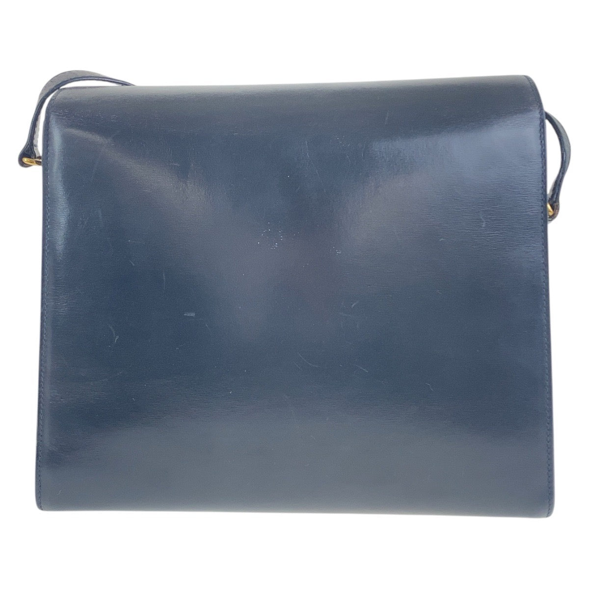 17741
GUCCI グッチ ヴィンテージ オールドグッチ レディロック ネイビー ゴールド金具 レザー 001 46 1504 ショルダーバッグ レディース ABP45