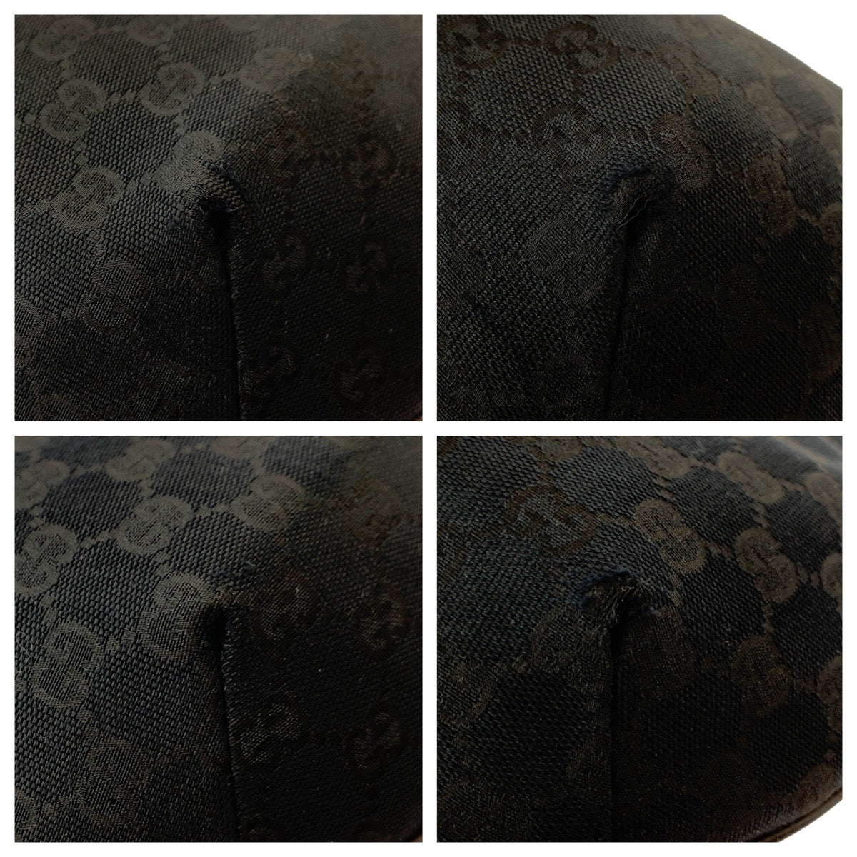 17743
GUCCI グッチ ブラック 黒 シルバー金具 GGキャンバス 181092 ショルダーバッグ メッセンジャーバッグ  レディース AB38