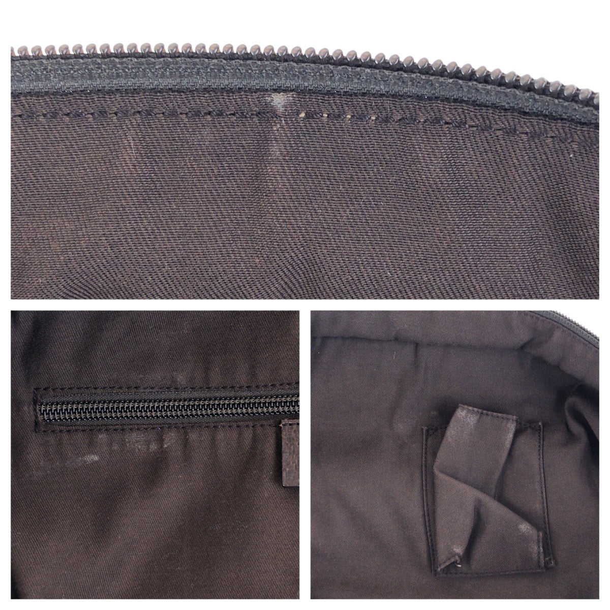 17744
GUCCI グッチ シェリーライン ブラウン シルバー金具 GGキャンバス / レザー 131231 トートバッグ ショルダーバッグ  レディース AB39