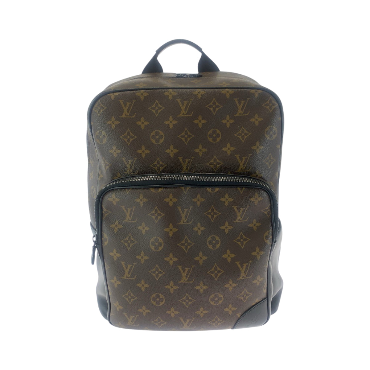 17758
LOUIS VUITTON ルイヴィトン モノグラム ディーン バックパック ブラウン ブラック金具 PVC M45335 リュックサック バックパック  メンズ
