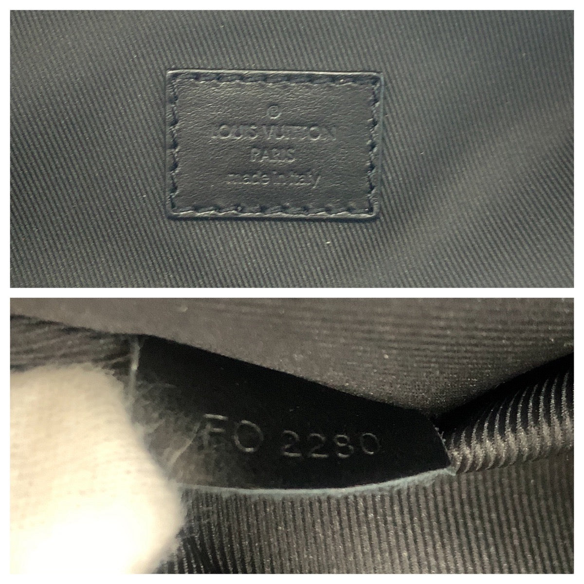 17758
LOUIS VUITTON ルイヴィトン モノグラム ディーン バックパック ブラウン ブラック金具 PVC M45335 リュックサック バックパック  メンズ