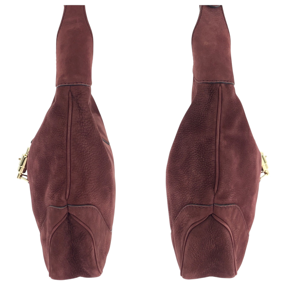 17760
GUCCI グッチ ニュージャッキー ボルドー ゴールド金具 スウェード 277520 ホーボー ショルダーバッグ ハンドバッグ 2way  レディース