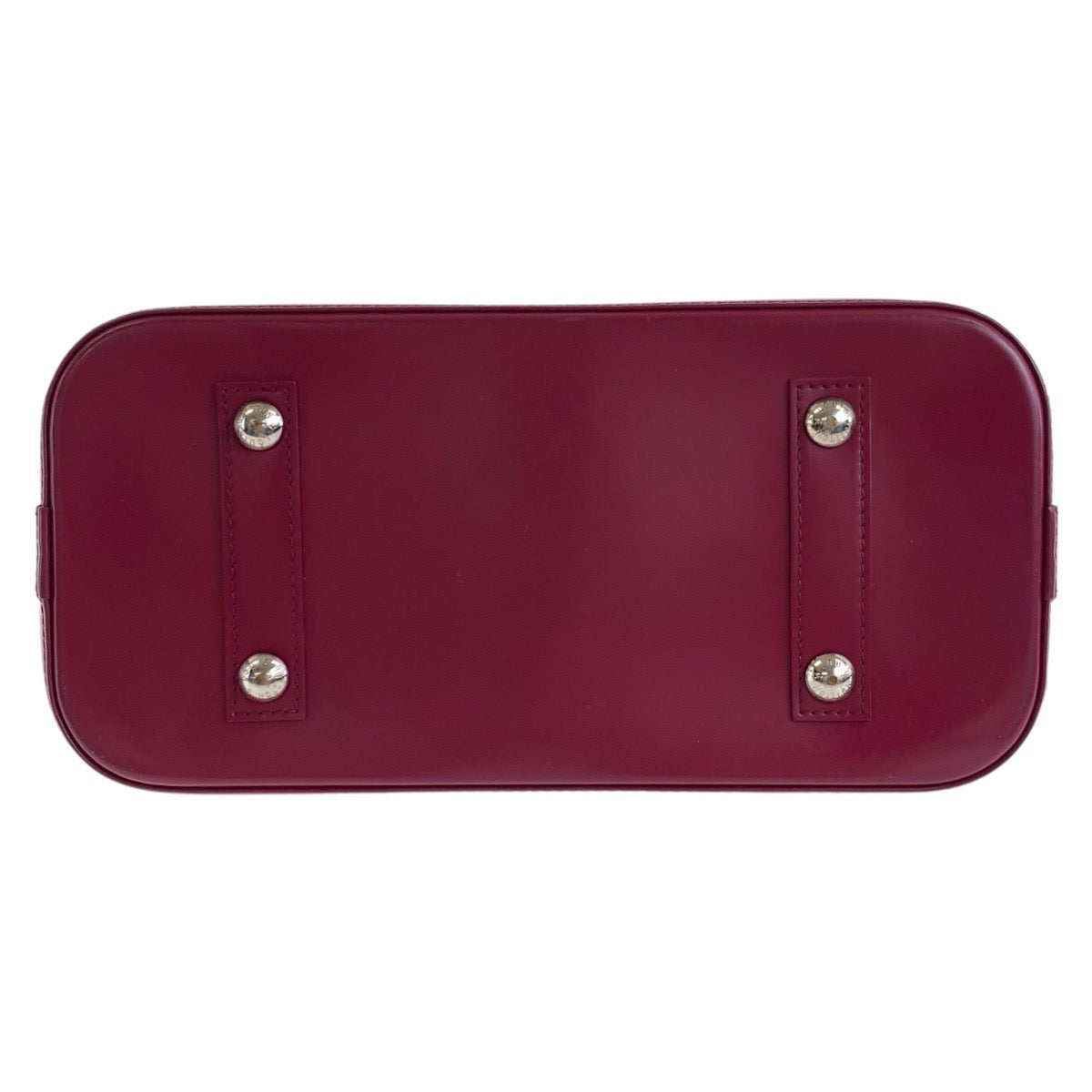 17762
LOUIS VUITTON ルイヴィトン エピ アルマ フューシャ ワインレッド ボルドー シルバー金具 レザー M40490 ハンドバッグ レディース ABP76