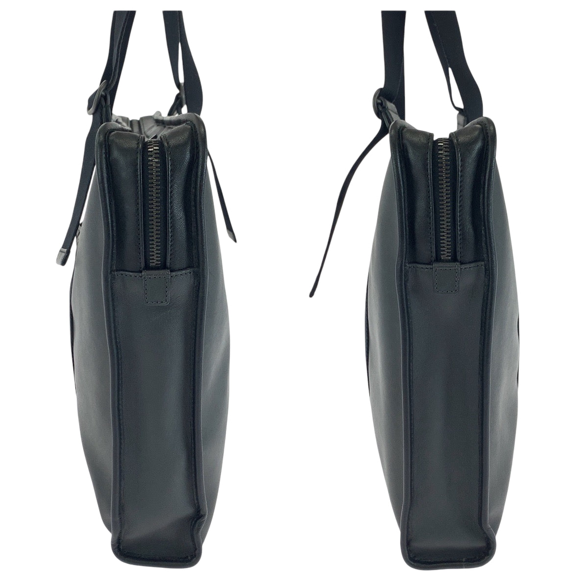 17765
BOTTEGAVENETA ボッテガヴェネタ イントレチャート ブラック 黒 シルバー金具 レザー ビジネスバッグ トートバッグ ショルダーバッグ  メンズ A77