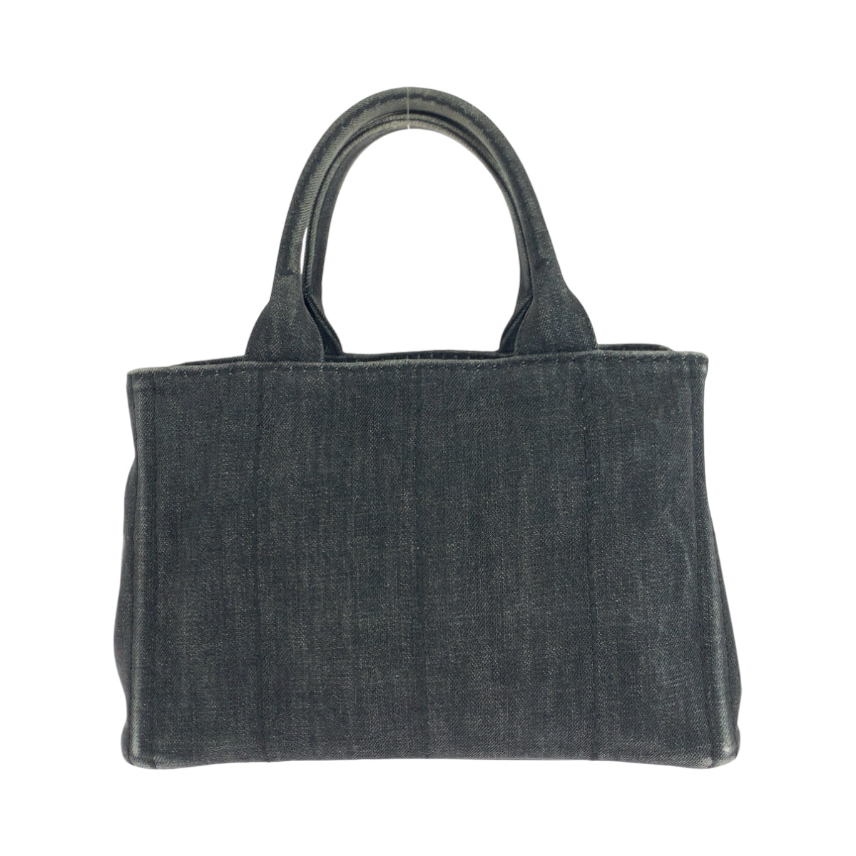 17769
PRADA プラダ カナパトート ロゴ ブラック 黒 ゴールド金具 キャンバス 1BG439 ショルダーバッグ トートバッグ 2way  レディース ABP62