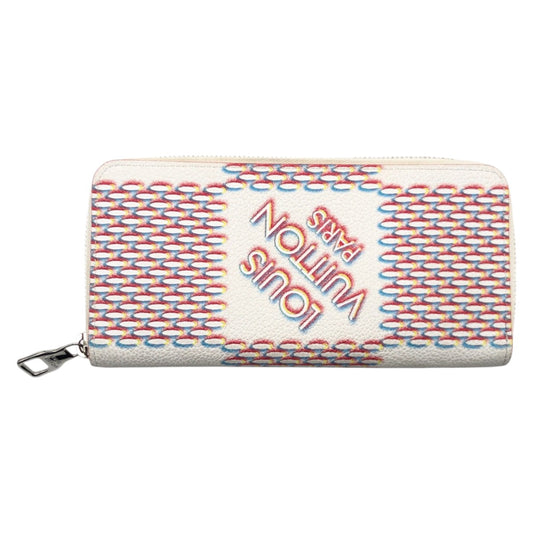 17778
LOUIS VUITTON ルイヴィトン ダミエスプレー ジッピーウォレット ヴェルティカル ホワイト マルチカラー レザー M81403 長財布 ロングウォレット 男女兼用 レディース A70