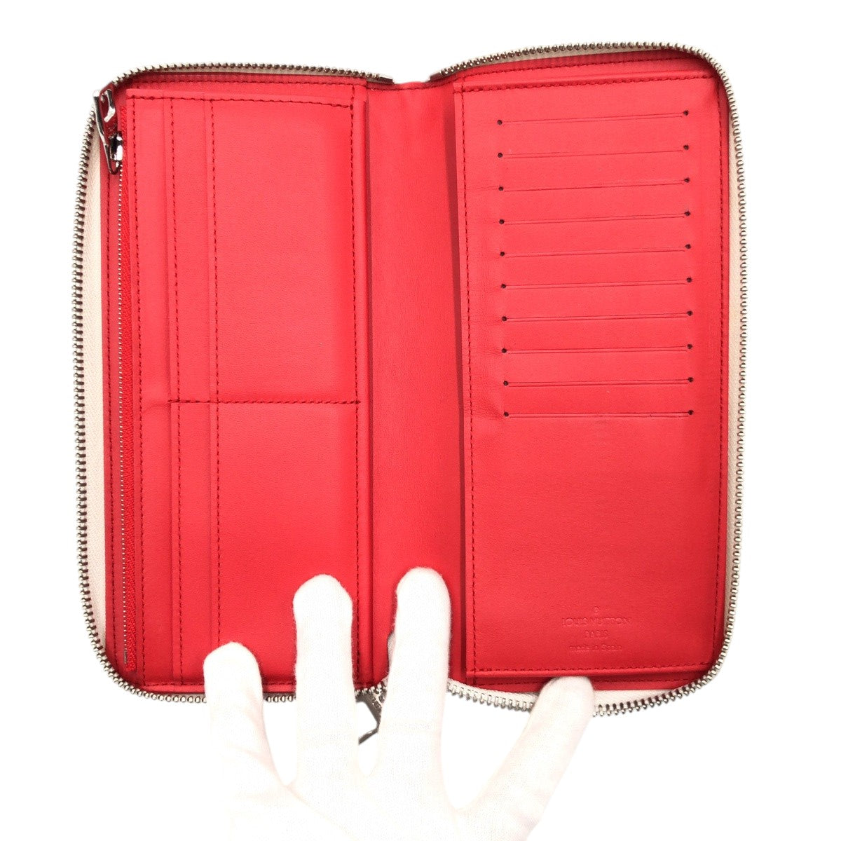 17778
LOUIS VUITTON ルイヴィトン ダミエスプレー ジッピーウォレット ヴェルティカル ホワイト マルチカラー レザー M81403 長財布 ロングウォレット 男女兼用 レディース A70