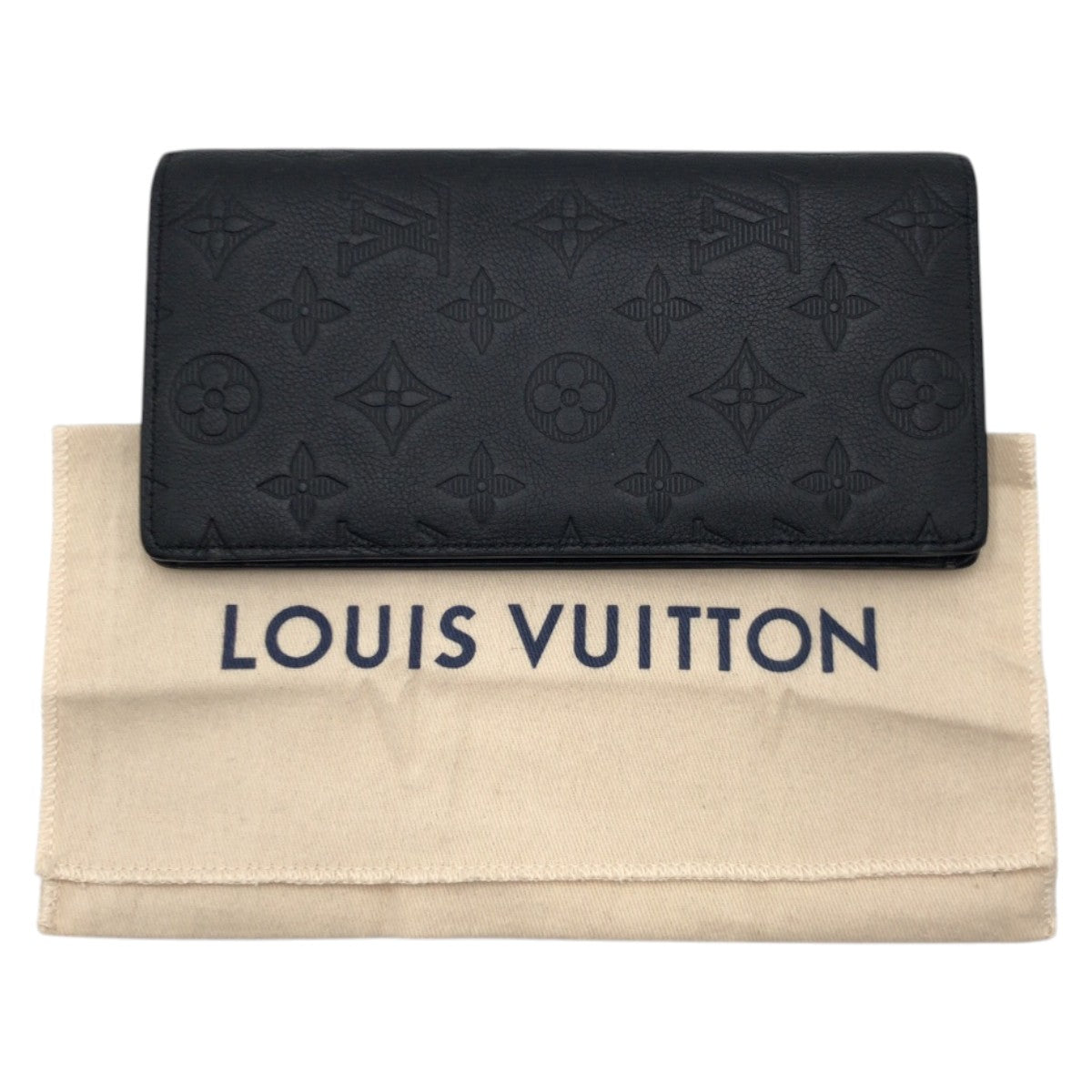 17779
LOUIS VUITTON ルイヴィトン モノグラム シャドー ポルトフォイユプラザ ブラック 黒 レザー M69038 長財布 ロングウォレット メンズ ABP