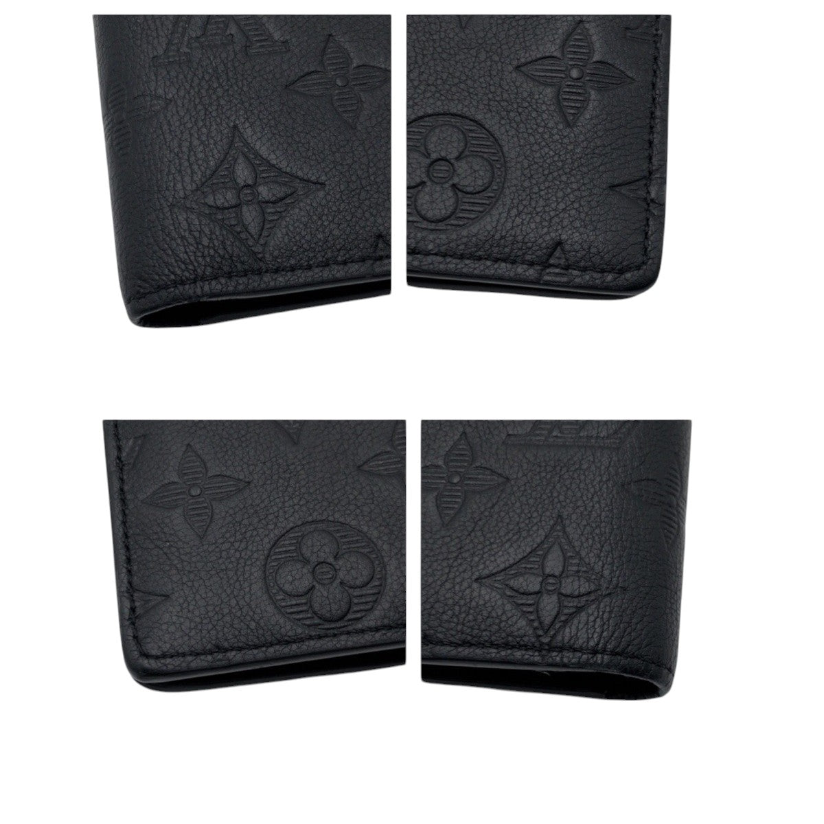 17779
LOUIS VUITTON ルイヴィトン モノグラム シャドー ポルトフォイユプラザ ブラック 黒 レザー M69038 長財布 ロングウォレット メンズ ABP