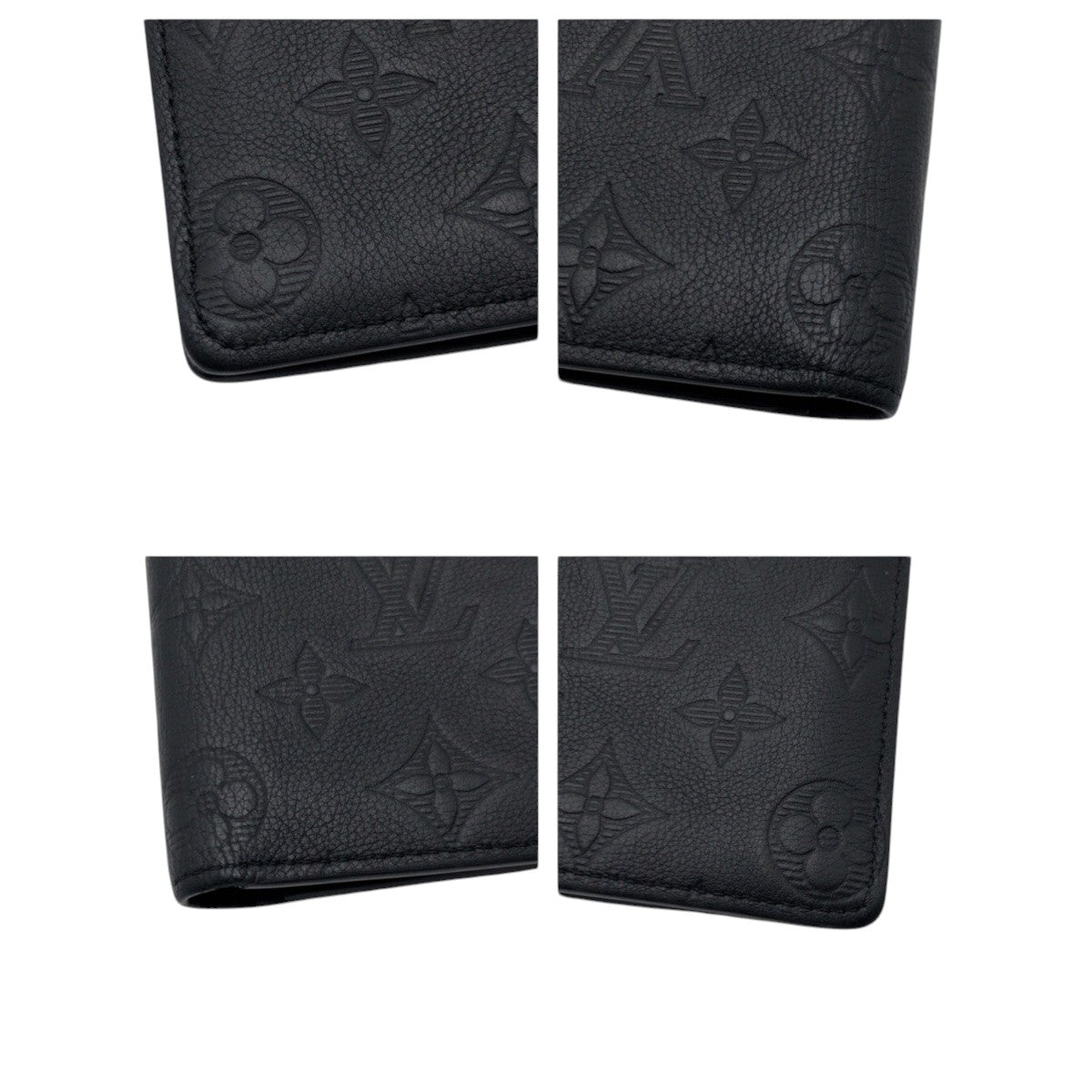 17779
LOUIS VUITTON ルイヴィトン モノグラム シャドー ポルトフォイユプラザ ブラック 黒 レザー M69038 長財布 ロングウォレット メンズ ABP