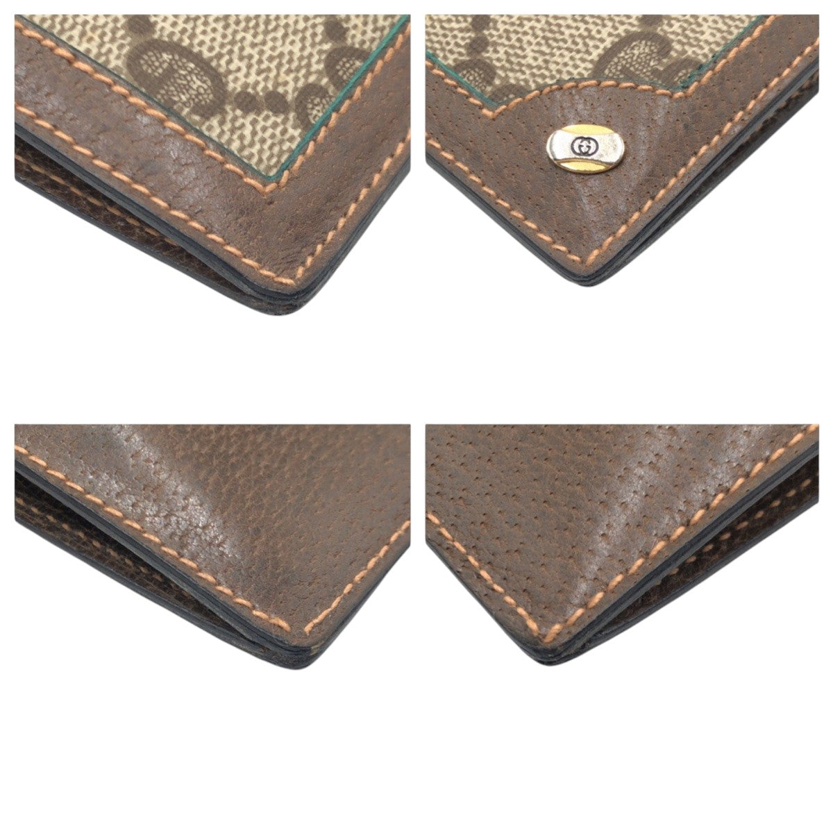 17788
GUCCI グッチ ヴィンテージ GG柄 ブラウン PVC 03 030 01 01  メガネケース フォンポーチ 男女兼用  メンズ A