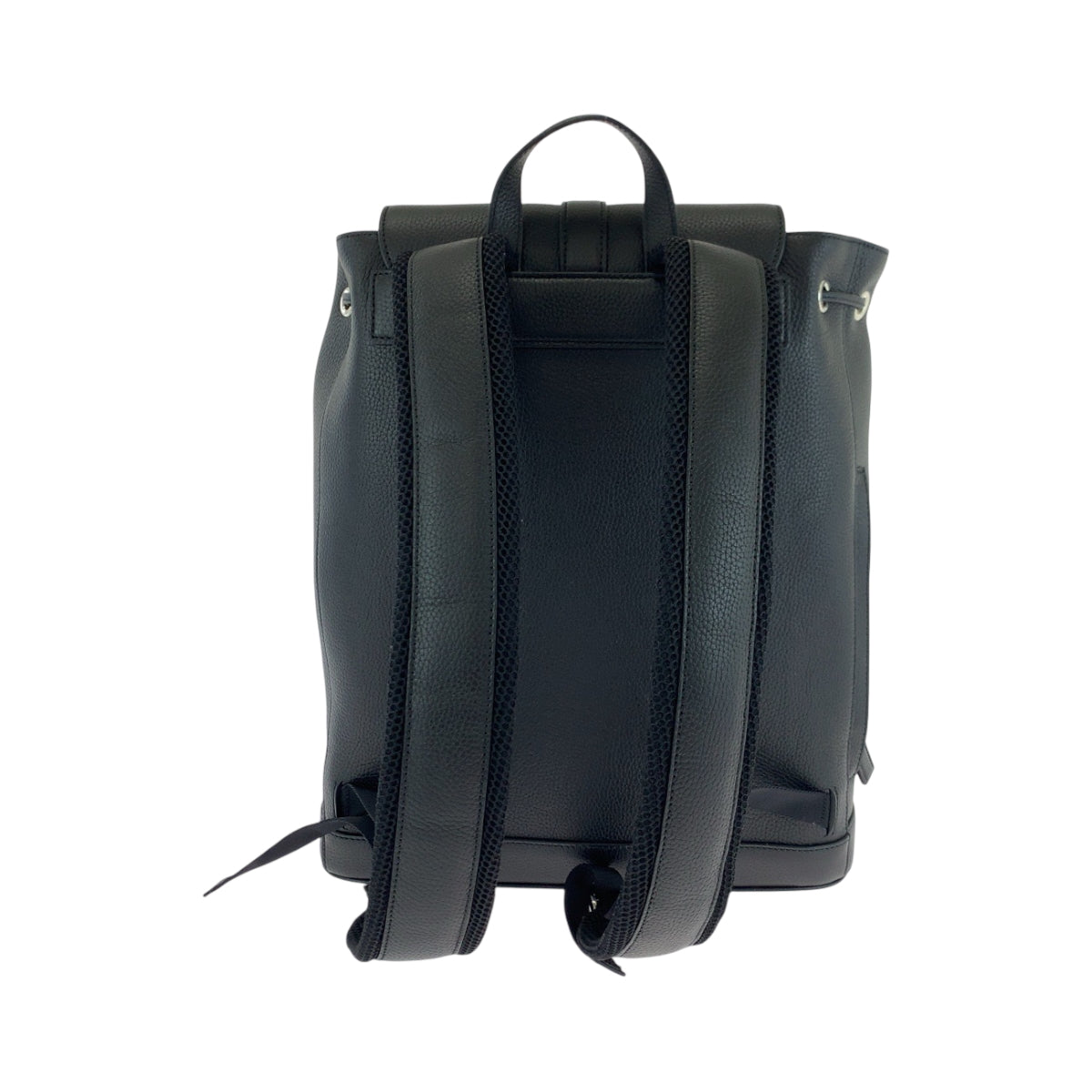 17794
GUCCI グッチ 現行 ミディアム ブラック 黒 シルバー金具 レザー 816750 リュックサック バックパック メンズ S280