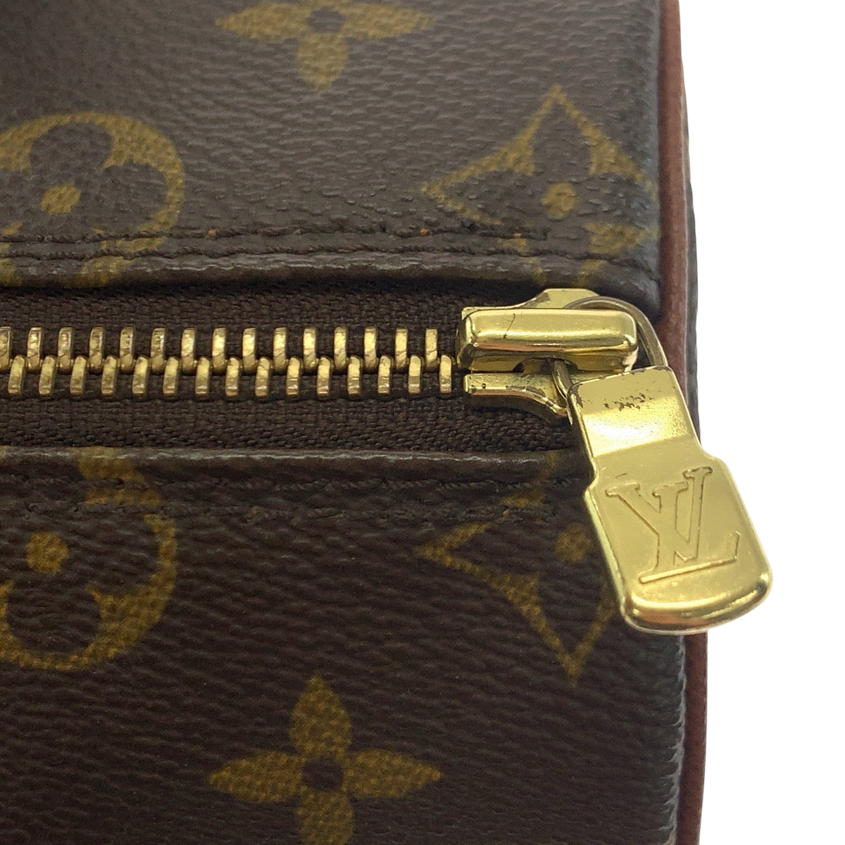17796
LOUIS VUITTON ルイヴィトン モノグラム パピヨン26 ブラウン ゴールド金具 PVC M51366 ショルダーバッグ ハンドバッグ  レディース