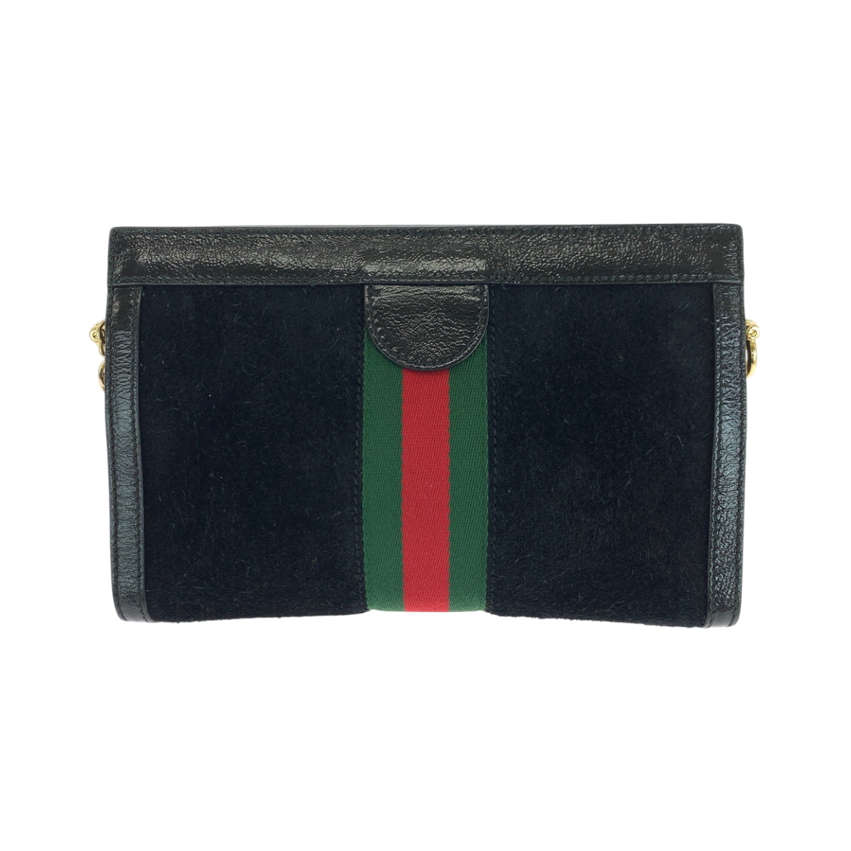 17799
GUCCI グッチ シェリーライン ブラック 黒 ゴールド金具 スウェード 503877 チェーンショルダーバッグ ポシェット  レディース ABP75