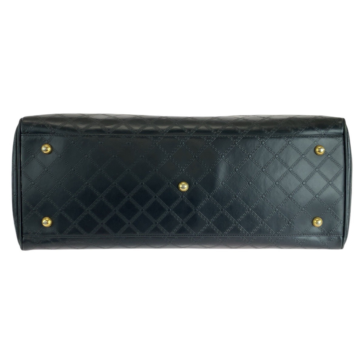 17804
Gianni Versace ジャンニ ヴェルサーチ ヴィンテージ サンバースト ブラック 黒 ゴールド金具 レザー ボストンバッグ ショルダーバッグ 2way  メンズ ABP100
